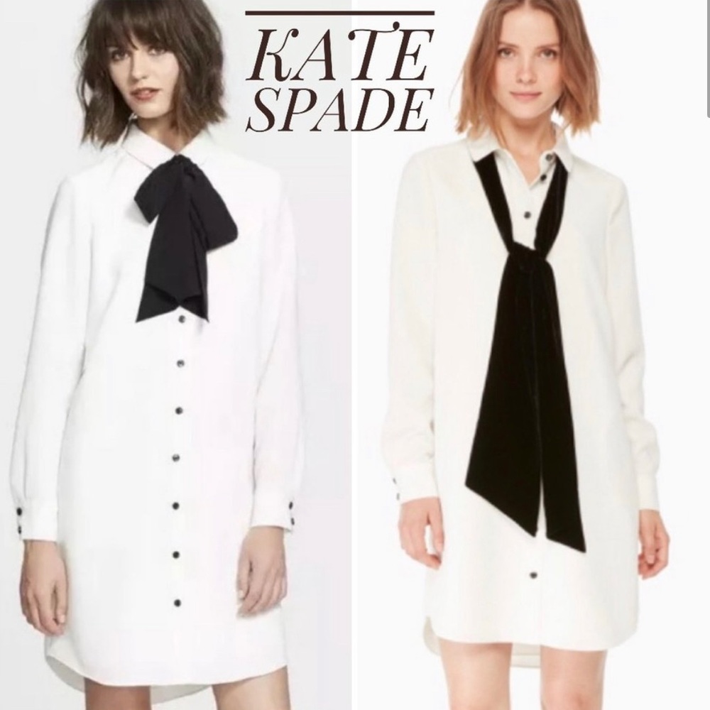 KATE SPADE TUXEDO DRESS - Picture 5 of 5
